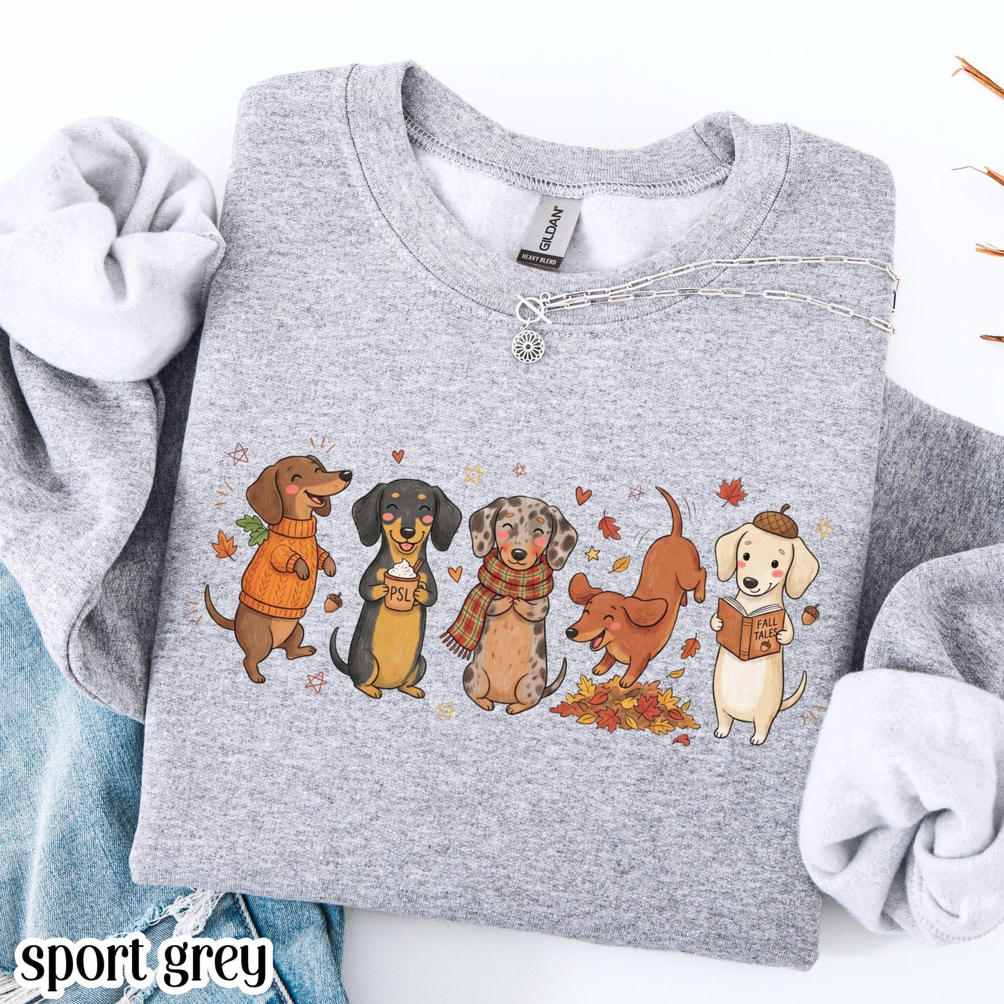 Cozy Season Dachshund Fall Sweatshirt
